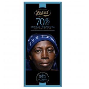 Zaini Women 70% Dark Chocolate Bar 75g